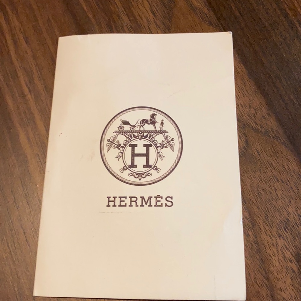 Hermēs receipt envelope